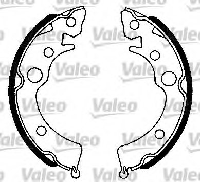 VALEO 562505 Brake Shoe Set